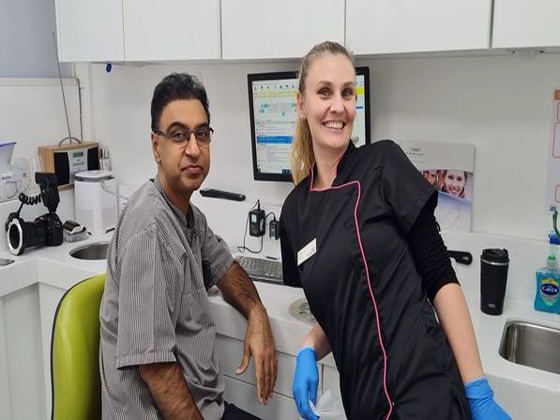 Surgery Room with staff staff having a good time together